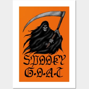 SPOOKY GOAT Posters and Art